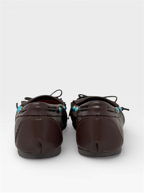 Indianische Mokassins IL LACCIO | 4500MOUSSECIOCCOLATO